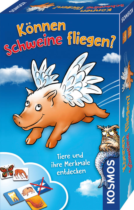 Können Schweine fliegen?Kosmosönnen Schweine fliegenkorbmayer. ganz besonders. für kinder.