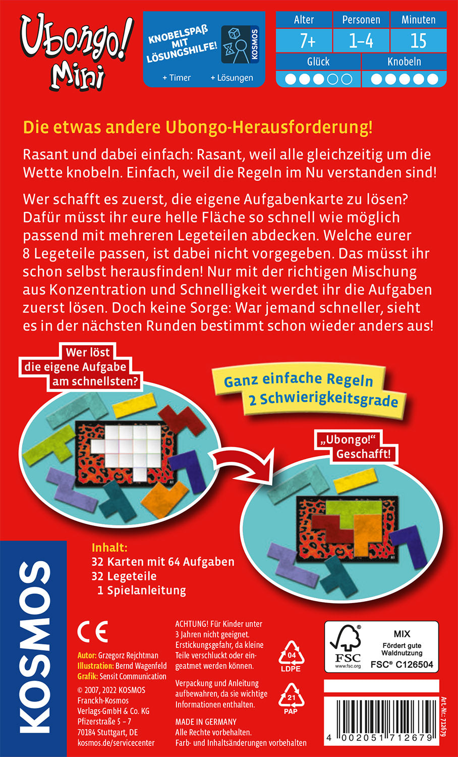 Ubongo Mini - Mitbringspiel