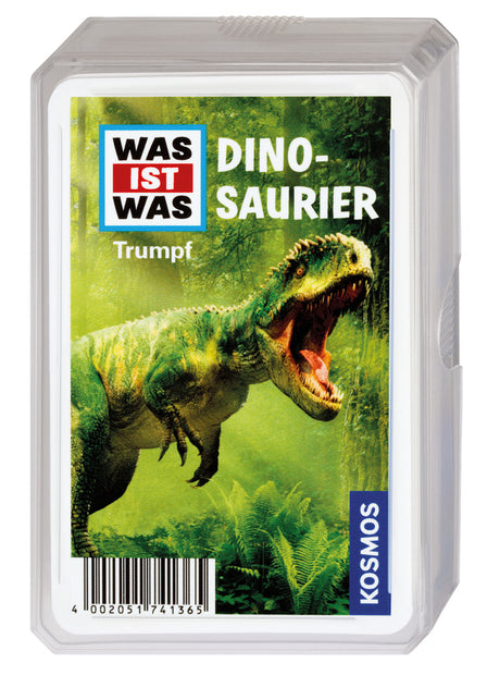 WAS IST WAS Trumpfspiel DinosaurierKosmosTrumpfspiel Dinosaurierkorbmayer. ganz besonders. für kinder.