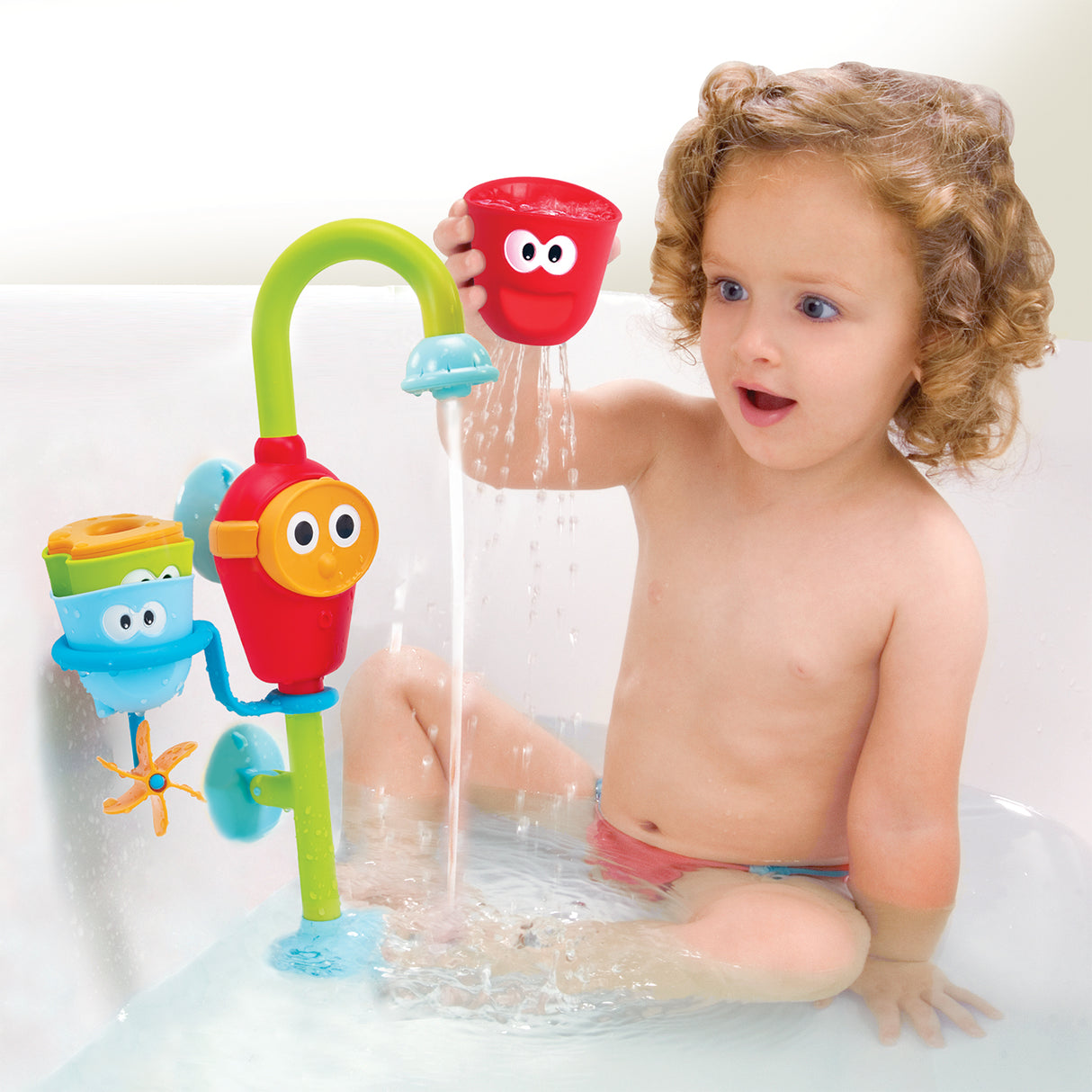 Badewannenspiel- Wasserdusche Flow 'N' Fill