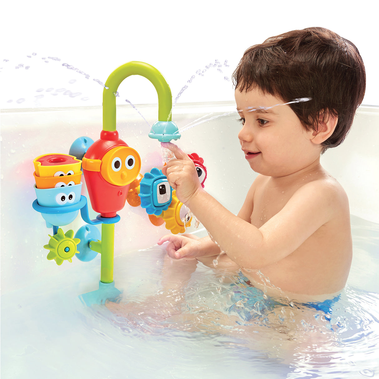 Badewannenspiel- Wasserdusche Spin 'N' Sort