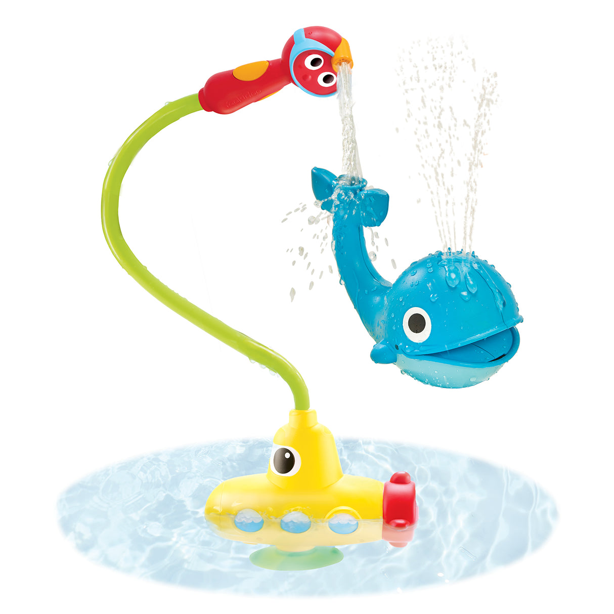 Badewannenspiel- U Boot mit Wal