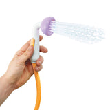 Babydusche Elefant lila