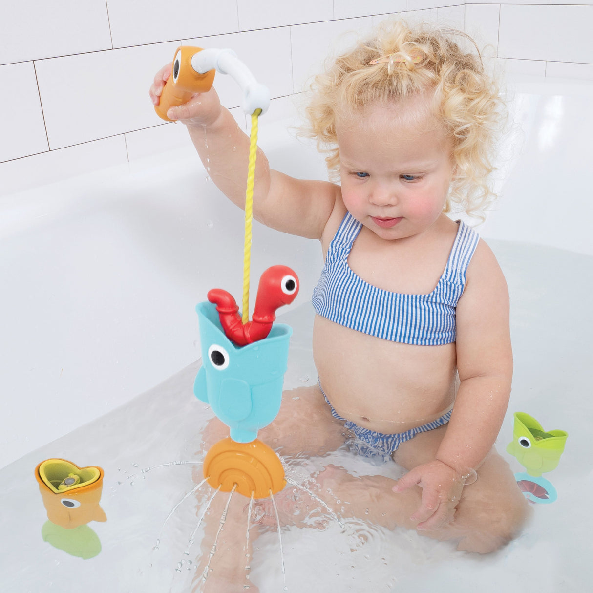 Badewannenspiel- Angelspiel