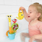 Badewannenspiel- Blumentopf mit Schnecke