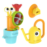 Badewannenspiel- Blumentopf mit Schnecke