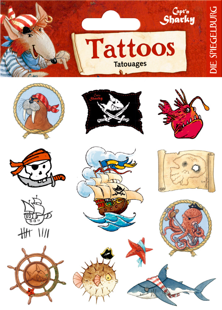 Tattoos - Capt'n SharkyCoppenrathTattoos - Capt'korbmayer. ganz besonders. für kinder.