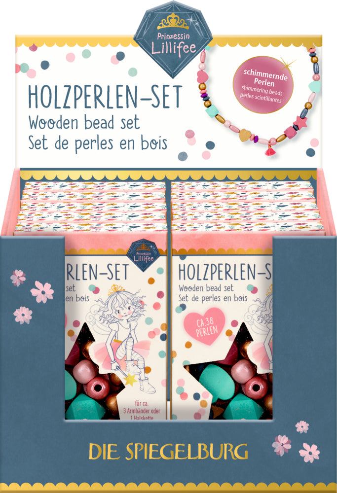 Holzperlen-Set - Prinzessin Lillifee - korbmayer. ganz besonders. für kinder.