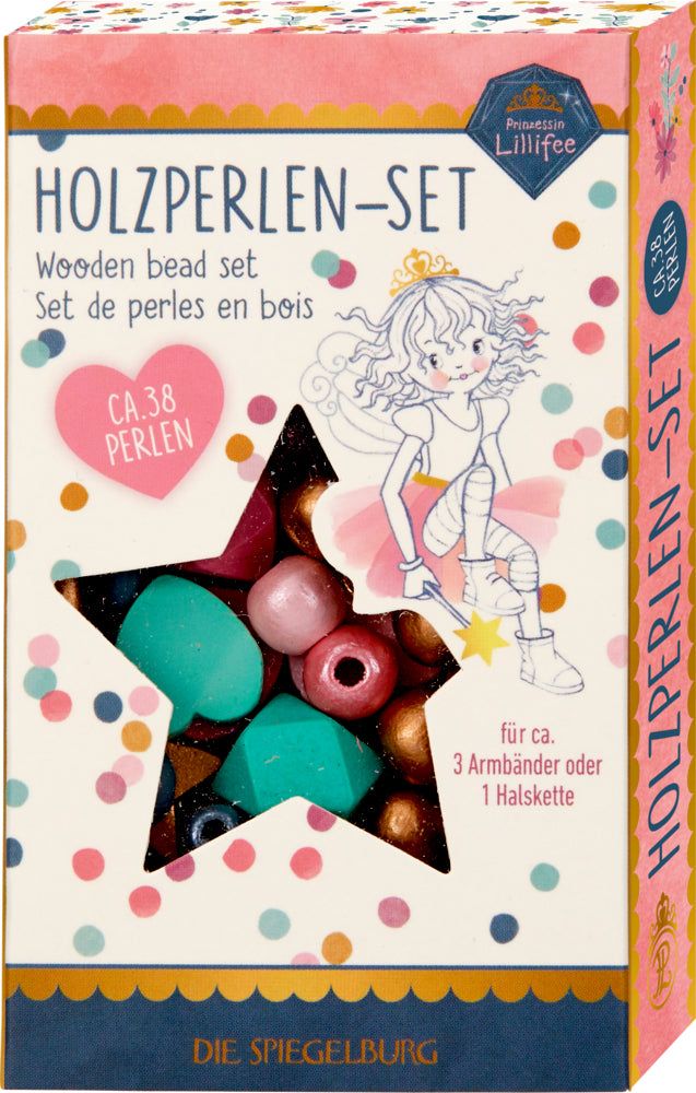 Holzperlen-Set - Prinzessin Lillifee - korbmayer. ganz besonders. für kinder.