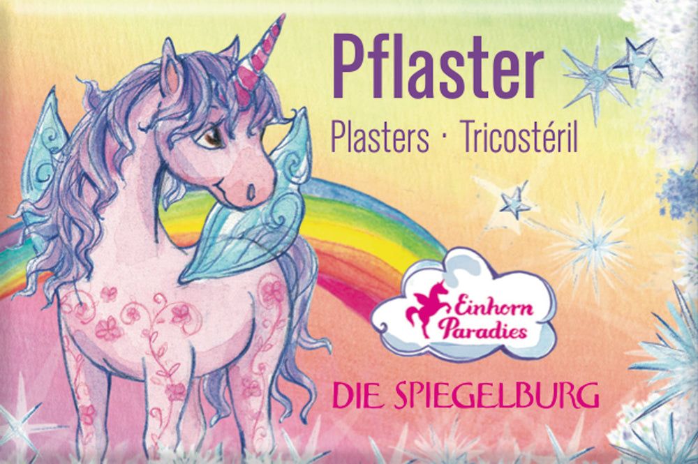 Pflasterstrips-Einhorn-Paradies