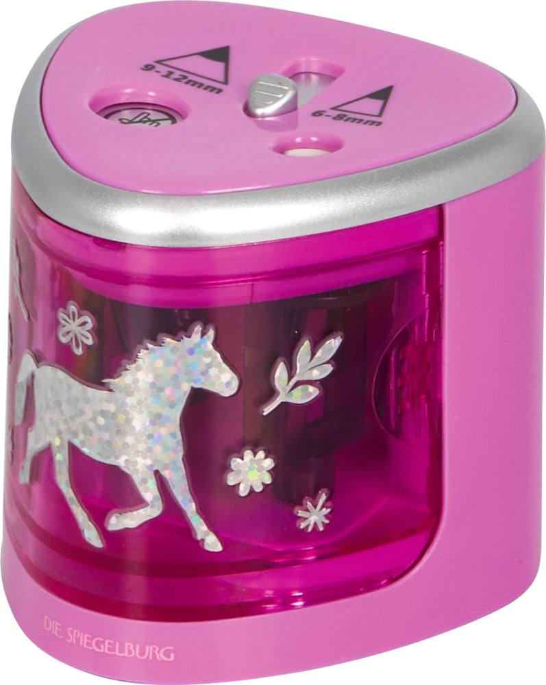 Elektrischer Anspitzer/ Pferde