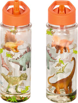 Glitzer-Trinkflasche- Dinosaurier