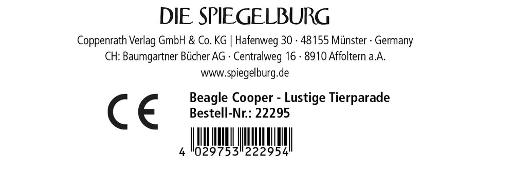 Beagle Cooper - Lustige Tierparade