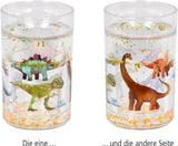 Glitzerbecher - Dino Friends