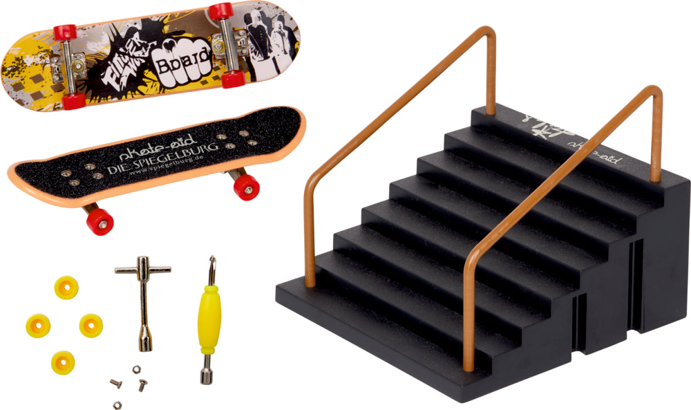 Mini Skateboard Set - Treppe