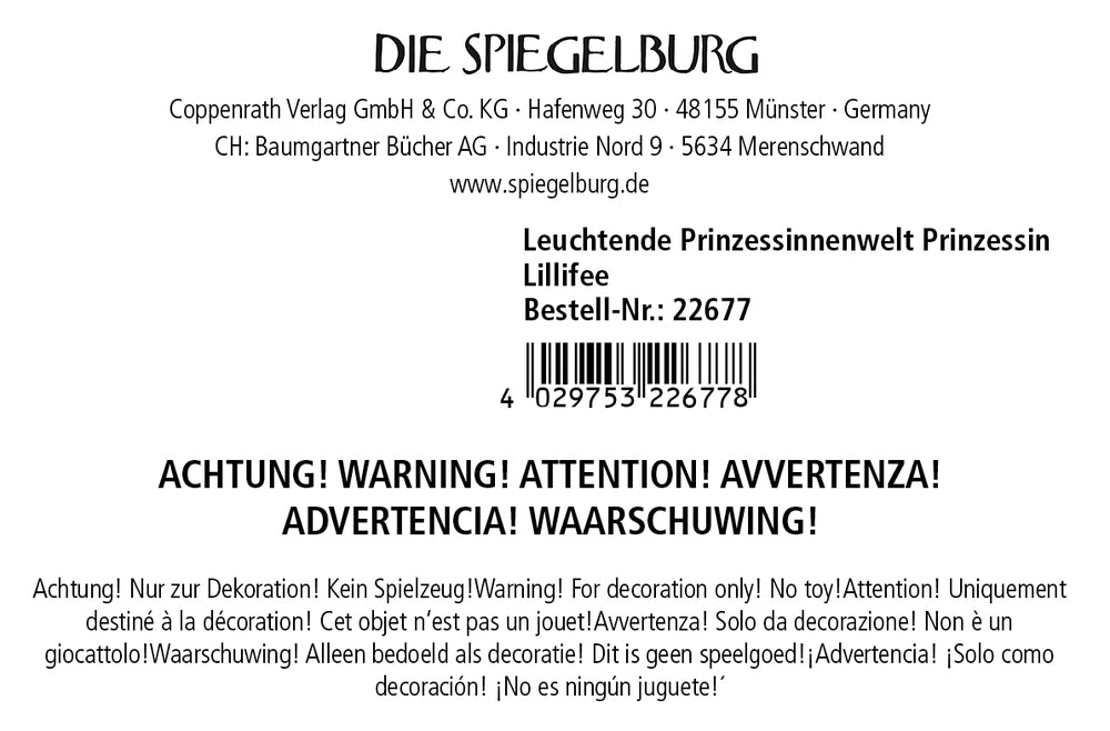 Leuchtende Prinzessinnenwelt