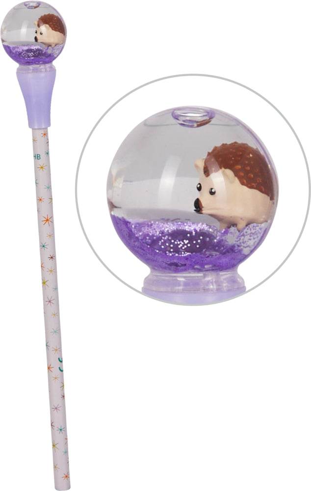 Bleistift m. Schneekugel-Topper