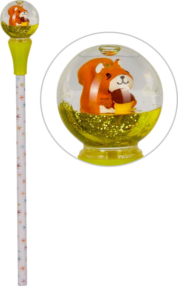 Bleistift m. Schneekugel-Topper
