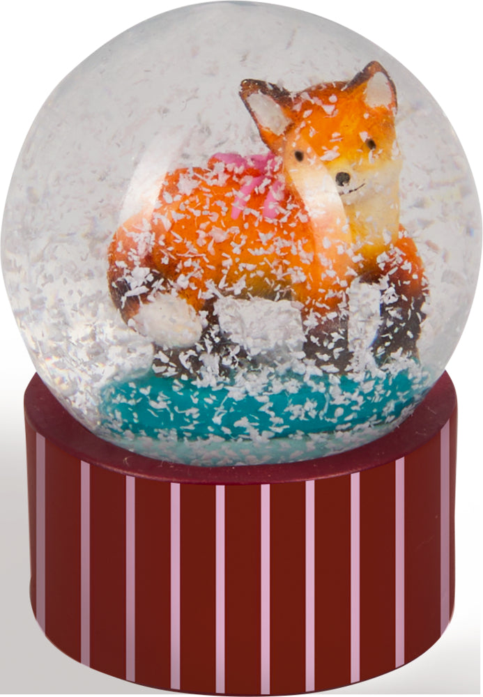 XS-Schneekugel - Wintertiere