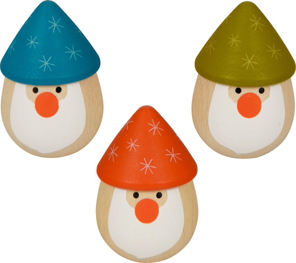 Rassel-Ei Santa - Wintertiere im Weihnachtswald