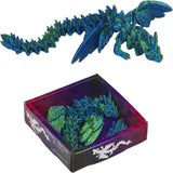 Kristall-Drache mit Flügeln - Kristalltier