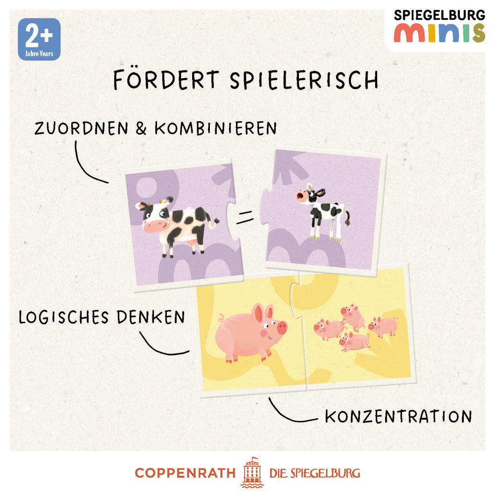 Puzzle Wer gehört zu wem