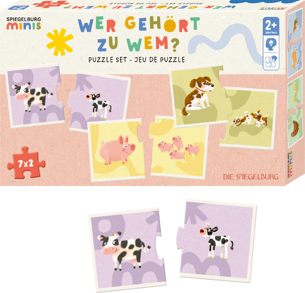 Puzzle Wer gehört zu wem