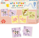 Puzzle Wer gehört zu wem
