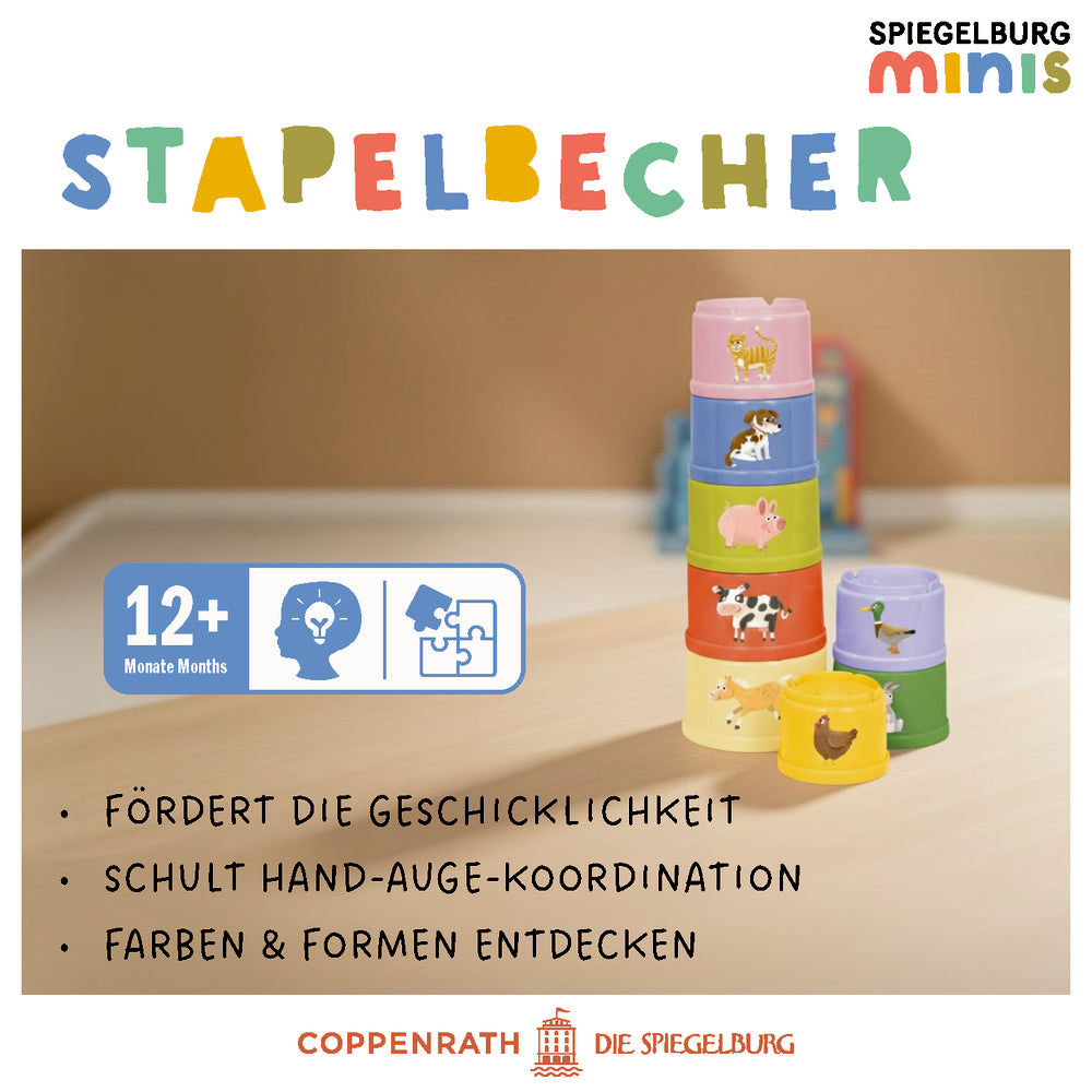 Stapelbecher Bauernhof - Spiegelburg minis