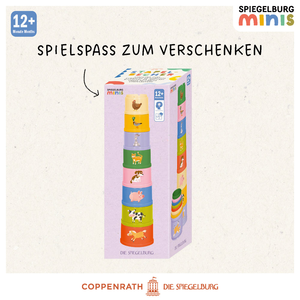 Stapelbecher Bauernhof - Spiegelburg minis
