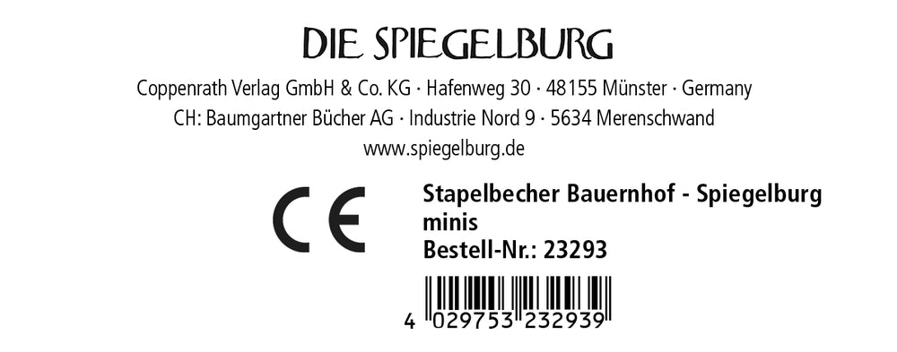 Stapelbecher Bauernhof - Spiegelburg minis