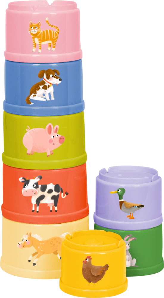 Stapelbecher Bauernhof - Spiegelburg minis