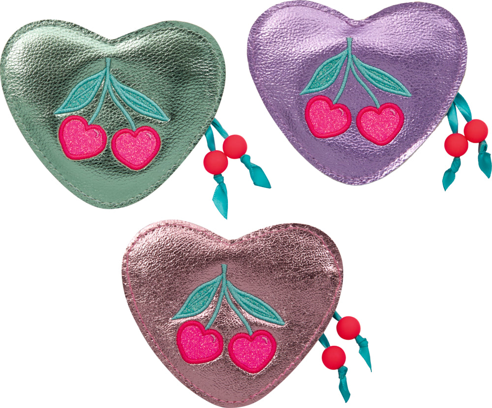 Mini-Portmonee Kirsche (1 Stück)