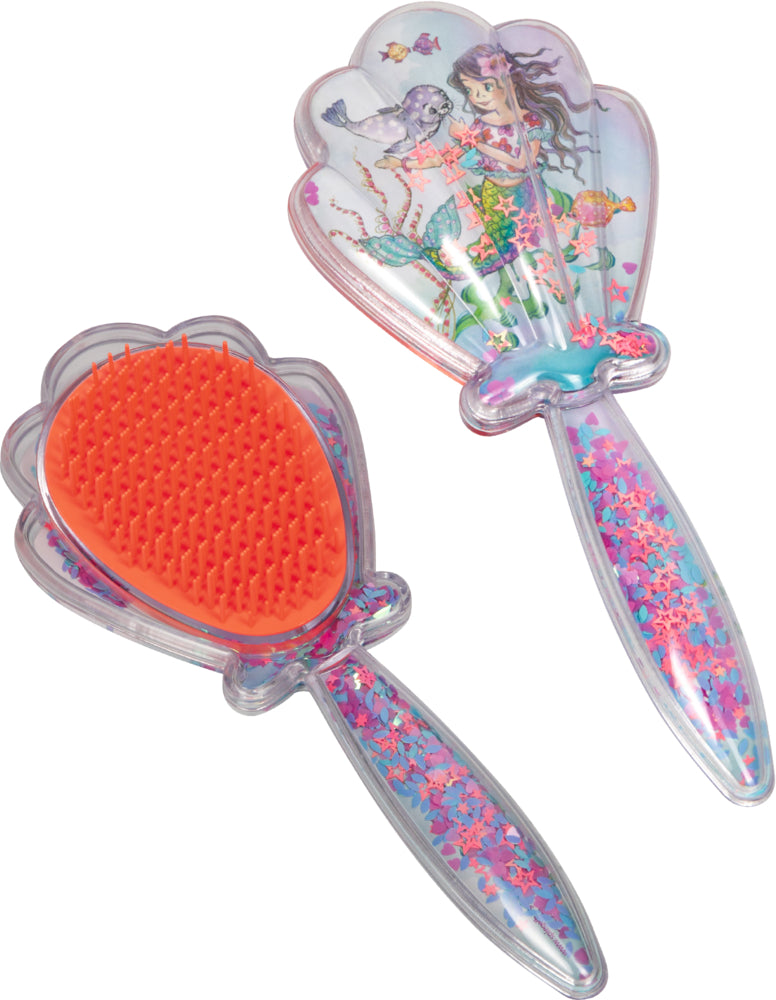 Haarbürste mit beweglichem Glitter