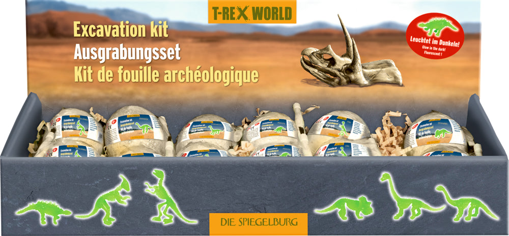 Ausgrabungsset: Figuren im Ei (1Stück)