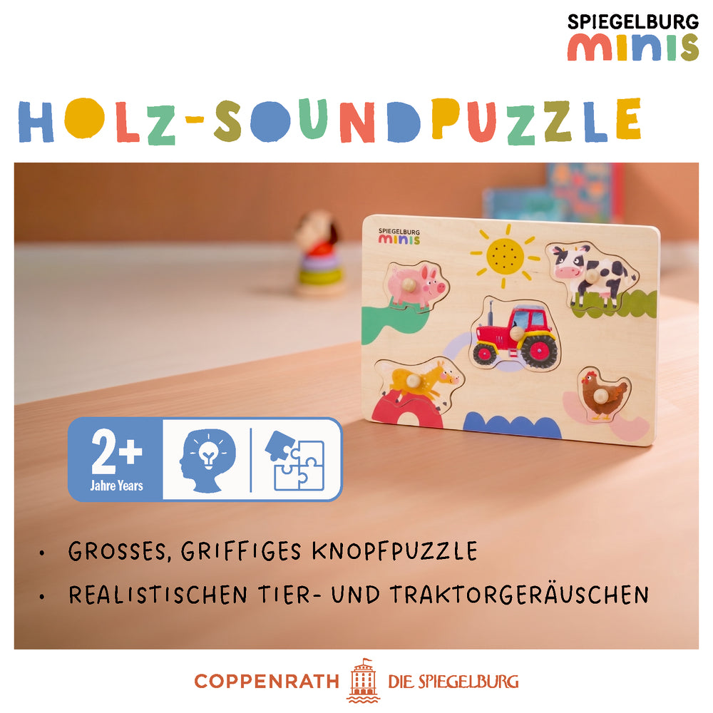 Holz-Soundpuzzle - Spiegelburg minis