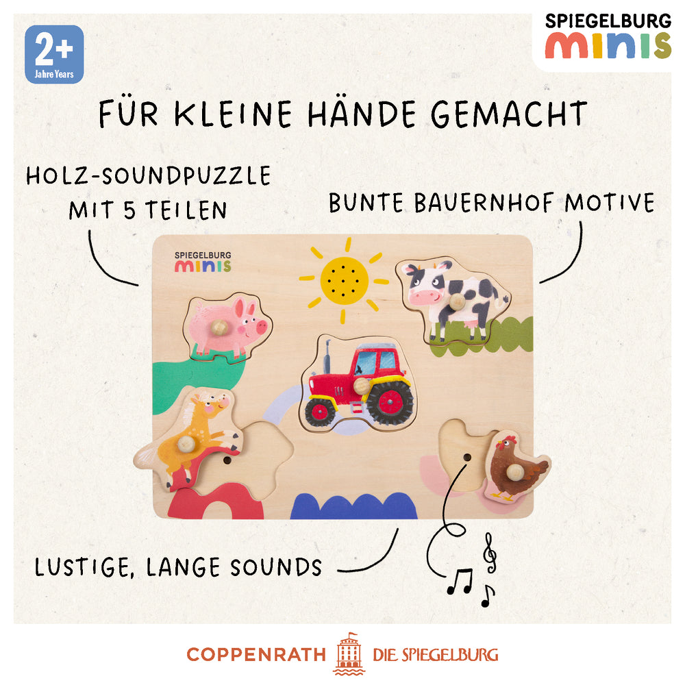 Holz-Soundpuzzle - Spiegelburg minis