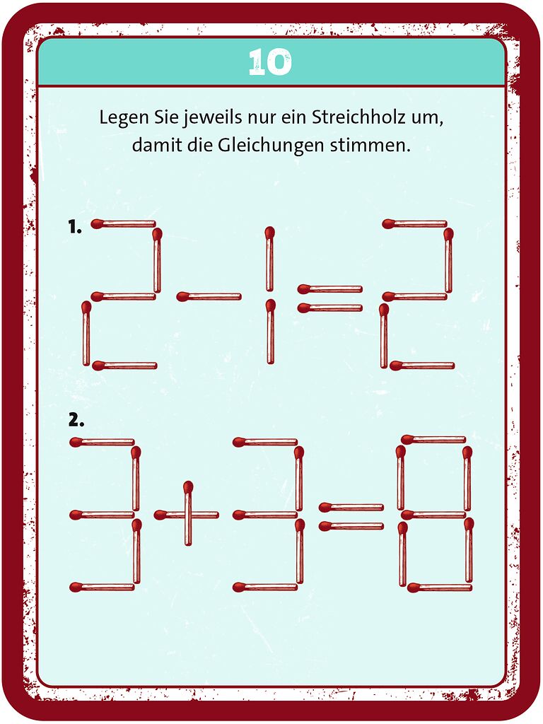 Streichholzrätsel