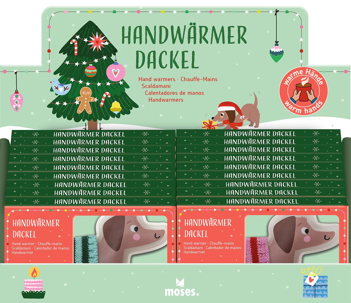 Handwärmer Dackel (1Stück)