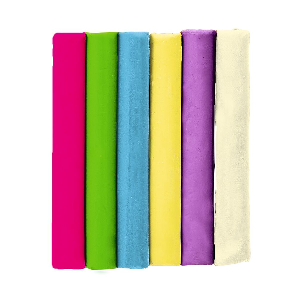 Kunterbuntes Knet-Set Glow