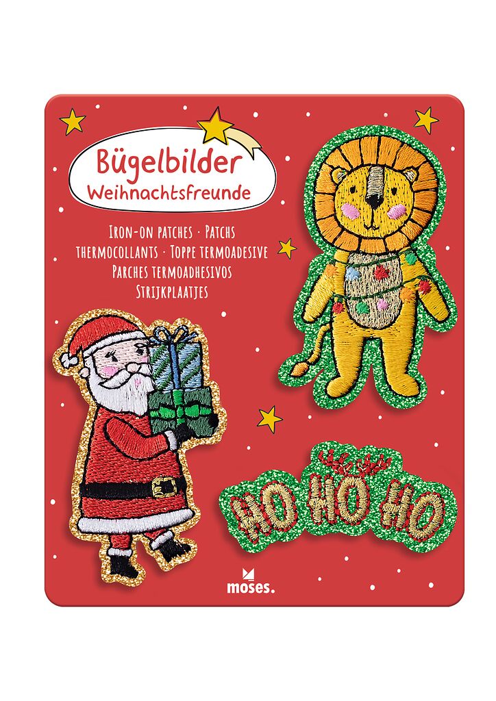 Bügelbilder Weihnachtsfreunde