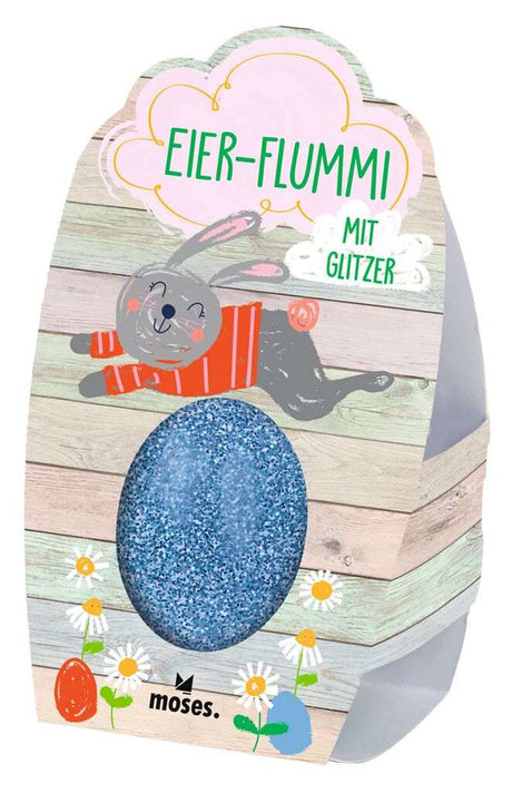 Glitzernder Eier-Flummi - korbmayer. ganz besonders. für kinder.