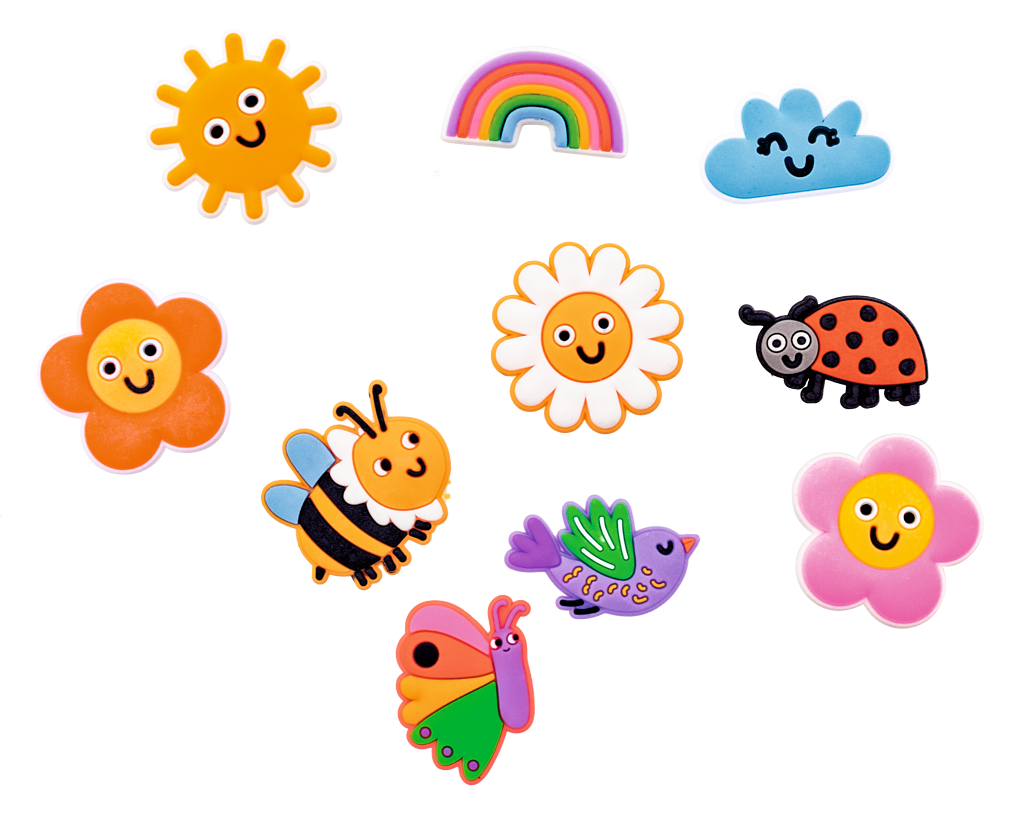 Fröhliche Fahradspeichen