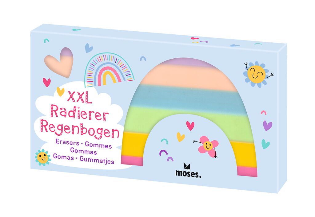 XXL Radierer Regenbogen