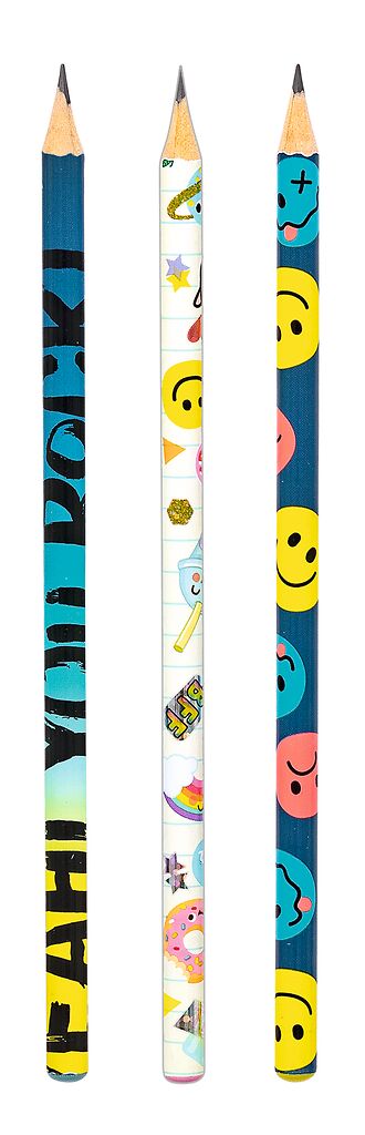 Happy Day Bleistift 3er Set