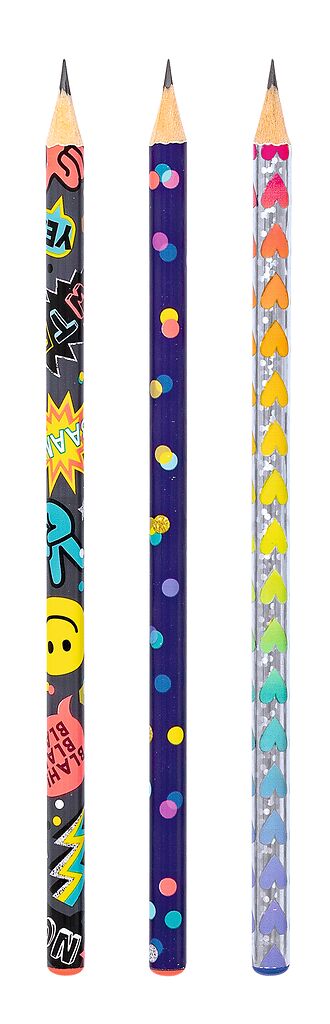 Happy Day Bleistift 3er Set
