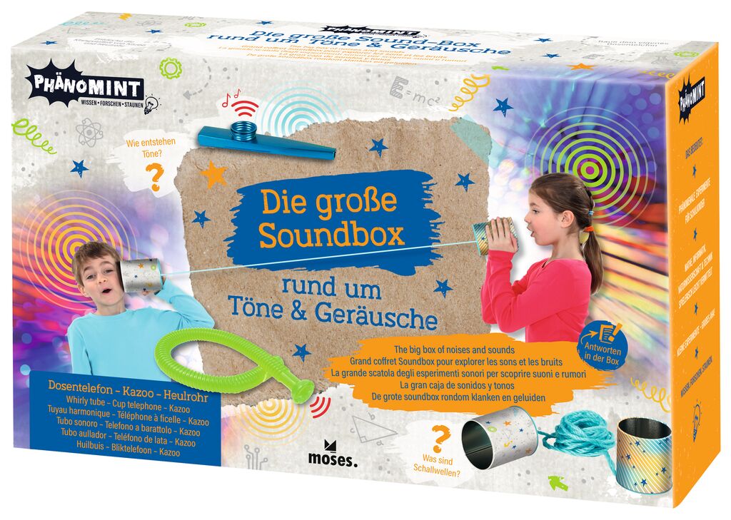 PhänoMINT Die große Sound-BoxMosesPhänoMINT Die großkorbmayer. ganz besonders. für kinder.