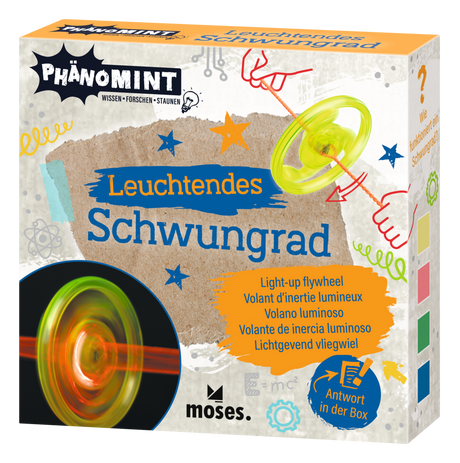 PhänoMINT Leuchtendes SchwungradMosesPhänoMINT Leuchtendes Schwungradkorbmayer. ganz besonders. für kinder.