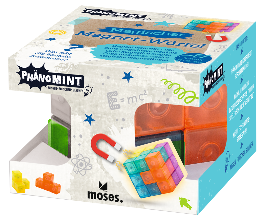 PhänoMINT Magischer Magnet-Würfel