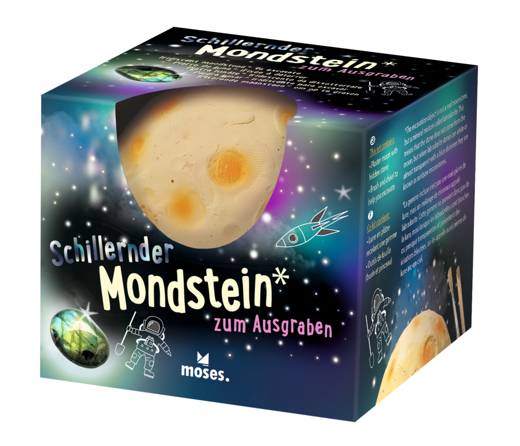 Mondsteine zum Ausgraben - korbmayer. ganz besonders. für kinder.